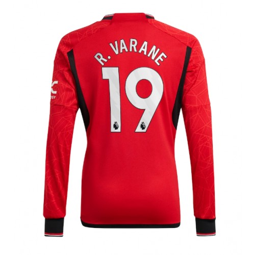 Manchester United Raphael Varane #19 Domaci Dres 2023-24 Dugi Rukav